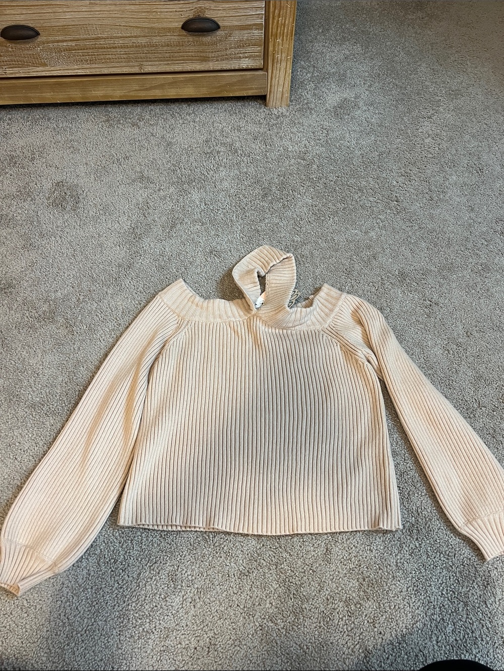 Boutique Women's Sweater in Light Beige
